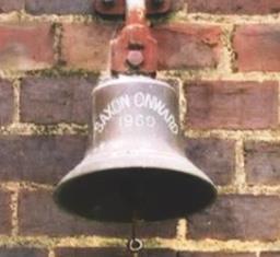 Bell of the trawler 'Saxon Onward'
